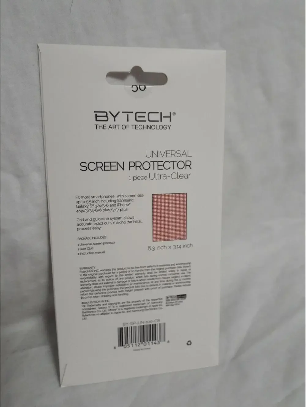 UNIVERSAL SCREEN PROTECTOR BYTECH